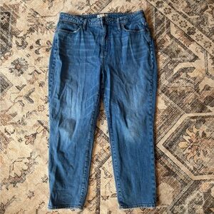 Madewell Blue Ankle Jeans